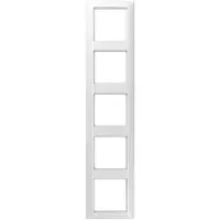 JUNG 5-voudig afdekraam AS585WW glanzend alpine wit