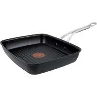 Tefal Jamie Oliver Grillpan 23 x 27 cm - Inductie – Titanium Antiaanbaklaag