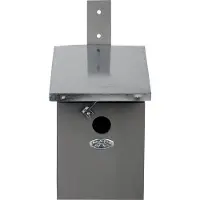 Best for birds Nestkast Koolmees - Broeden - 22x17.5x33 cm Grijs