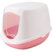 Savic Kitten Kattenbak Duchesse Roze/Wit 44 x 35 x 32 cm