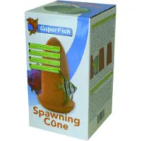 Superfish Discus Kweekkegel - Aquarium Toebehoren - 10x10x17.5 cm Terracotta