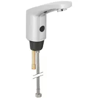 Geberit Wastafelkraan Type 185 Ir Meng/Koudwater Batterij