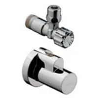 Hansgrohe Hoekstopkraan met G 3/8 aansluiting, chroom
