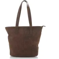 Bear design Dark Nature Shopper brown damestas