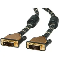 Roline DVI-D Dual Link monitor kabel / zwart - 2 meter