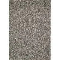 Muratap Loca shaggy vloerkleed lichtgrijs hoogpolig- 80x150 cm