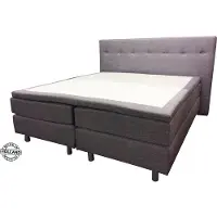 Slaaploods.nl Dana - Boxspring inclusief matras - 180x200 cm - Beige