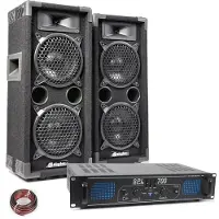 Max MAX26 met SPL700 versterker - 700W complete installatie