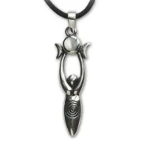 EtNox zilveren hanger Goddess