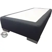 Slaaploods.nl Deluxe - Boxspring exclusief matras - 120x210 cm - Zwart