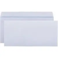 Viking Enveloppen Zonder Venster C6/5 229 (B) x 114 (H) mm Zelfklevend Wit 80 g/m² 500 Stuks