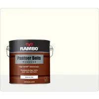 Rambo Pantser Beits Dekkend - 2.5 liter - Zuiverwit