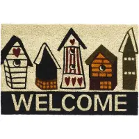 Hamat Deurmat Welcome birdhouses 40x60cm