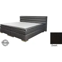Slaaploods.nl Romance - Boxspring inclusief matras - 180x210 cm - Zwart
