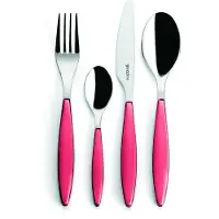 Fratelli Guzzini Feeling bestekset Clear red, 24 delar