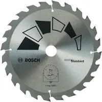 Bosch Standard 2609256B57 Hardmetaal-cirkelzaagblad 184 x 20 mm Aantal tanden: 24 1 stuk(s)