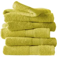 De Witte Lietaer Handdoeken De Witte Lietaer Helene Warm Olive (set van 6)