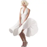 California Costumes Sexy Marylin kostuum voor vrouwen - Verkleedkleding - Large
