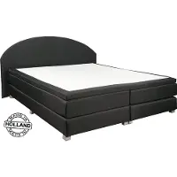 Slaaploods.nl Curve - Boxspring inclusief matras - 160x210 cm - Grijs