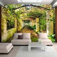 Karo-art Fotobehang - Pergola
