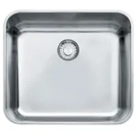 Franke 122.0157.545 Franke 4kante onderbouw spoelbak RVS