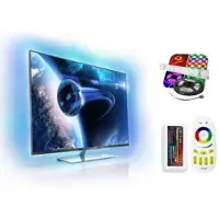 ABC-led - Led strip - 42-60 inch - koud wit - TV led strip plug & play set - incl. WIFI