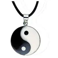 EtNox Yin Yang zilveren hanger