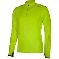 Rogelli Core Hardloopshirt Heren Lange Mouwen - Running Shirt - Fluor - Maat XXL