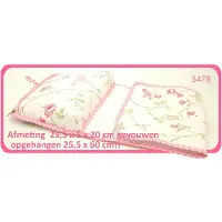 Vagabond Hang-Up Toilettas "Bird Trail" 5478-afmeting 25,5 x 5 x 20 cm (opgevouwen).