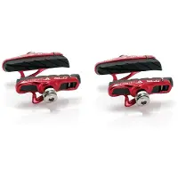 Xlc SET VAN 4 XLC ROAD CARTRIDGE REMBLOKKEN ZWART/ROOD