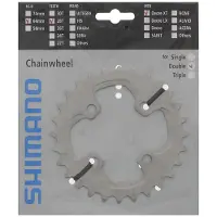Shimano plateau XT FCM785 28T-AJ 10S 10S 64 mm argent