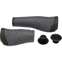 Xlc GR-S04 Ergonomische Handvatten GR-S04 135/92mm Zwart Grijs || Maat: 135-92