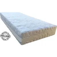 Slaaploods.nl nicesleep.nl Prince de Luxe - Pocketvering Matras - Koudschuim Afdeklaag - 90x200x25 cm - Hard