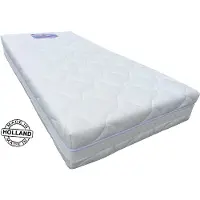 Slaaploods.nl Princess - Micro Pocketvering Matras - Traagschuim Afdeklaag - 90x220x25 cm - Medium