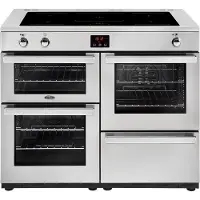 Belling Cookcentre 110 Ei Range cooker Zone van inductiekookplaat Roestvrijstaal