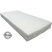 Slaaploods.nl Queen - Pocketvering Matras - Traagschuim Afdeklaag - 120x190x20 cm - Hard