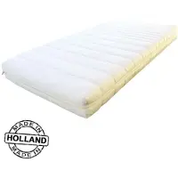 Slaaploods.nl Galaxy - Baby Matras - 60x120x14 cm - Soft - Wit
