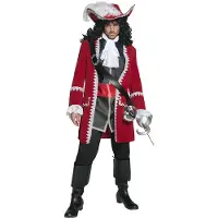 Vegaoo Kostuum van een piratenkapitein voor mannen - Verkleedkleding - One size