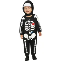 Generik Schattig skelet kostuum voor baby's - Verkleedkleding