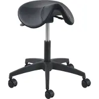 Euroseats Ergonomic Stool Matera Nylon Small Zwart