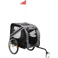 Karlie Doggy Liner Economy Grijs/Zwart 125X95X72 CM