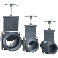Valterra schuifkraan 2 x lijmmof 160mm (RVS schuif)