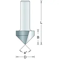 Rvstools V-Groeffrees 69-8 19,1mm 90gr Hm As 8mm