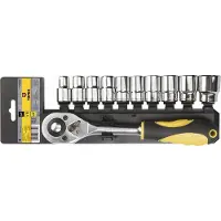 ABC-led Dopsleutel Set 10-Delig Chroom Vanadium