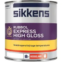 Sikkens Rubbol Express High Gloss - Op Kleur Gemengd - 1L