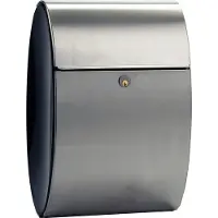 Allux Brievenbus Allux Ellipse - RVS