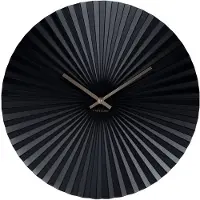 Karlsson Sensu Wandklok | Ø40cm | Zwart