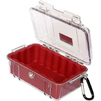 Peli - Micro Case - IP67 - waterdicht - watertight - dustproof - stofdicht - opbergen - #1050 WI WL-YELLOW CLEAR