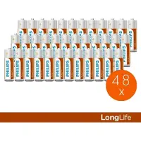 Philips Longlife AA batterijen - 48 stuks - XL-pack