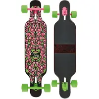 Osprey longboard Character 99 x 22 cm roze/groen